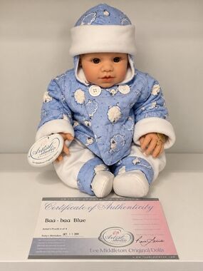 Lee Middleton “Baa-baa Blue” Baby Doll 2004 Artist Proof 4/4 w/ COA